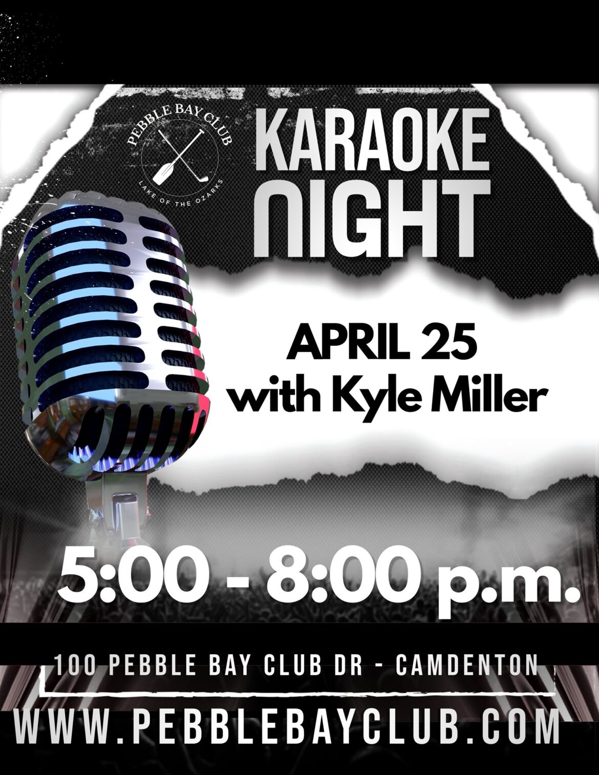 Karaoke Night @ Pebble Bay Club Grill